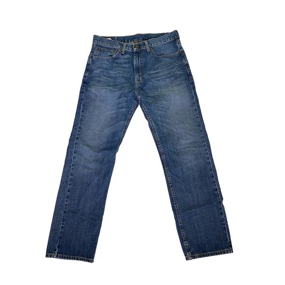 Levi's Men's Straight Jeans - Blue - Picture 1 of 6